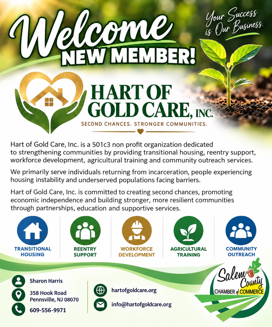 New Member — Salem County NJ Chamber of Commerce